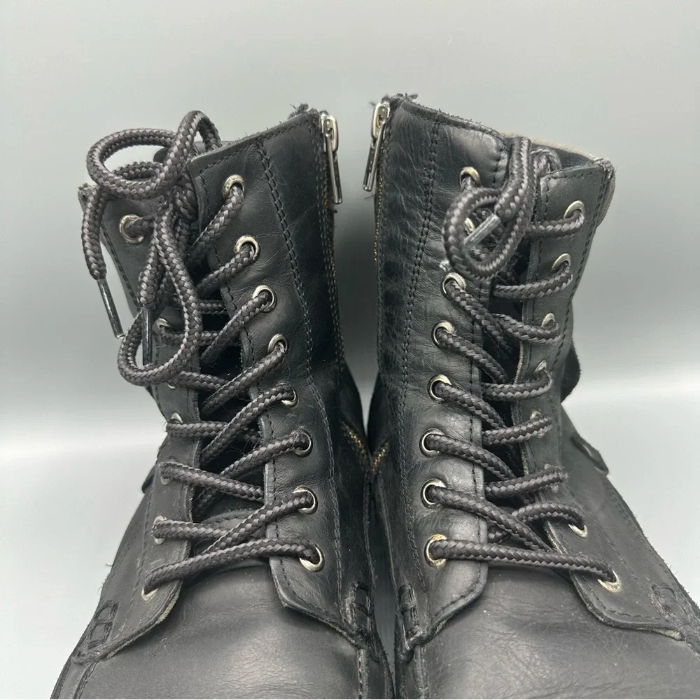GBX Black Leather Boots Men’s Size 10 Hiking Work Casual